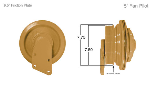 91025 CATERPILLAR FAN CLUTCH