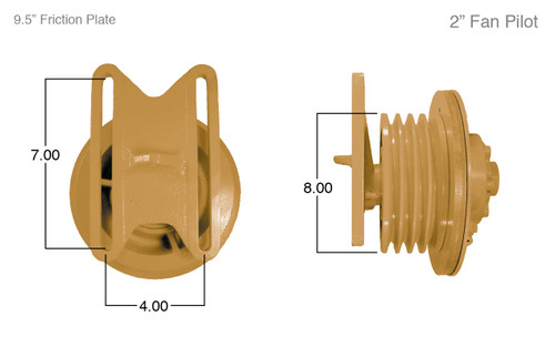 91028 CATERPILLAR FAN CLUTCH