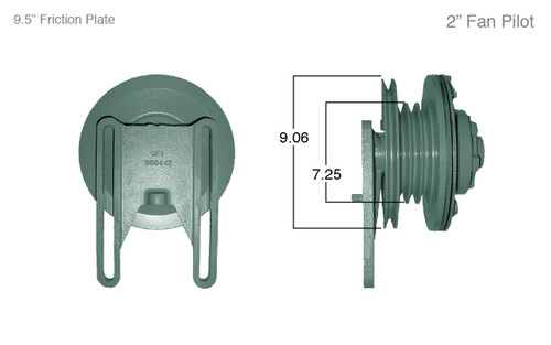 91037 DETROIT DIESEL FAN CLUTCH