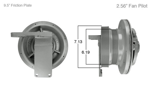 91043 INTERNATIONAL FAN CLUTCH