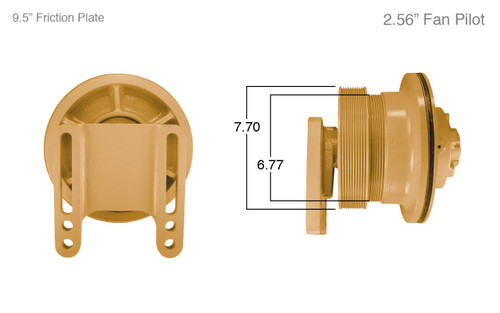 91049 CATERPILLAR FAN CLUTCH