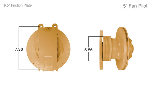 91063 CATERPILLAR FAN CLUTCH