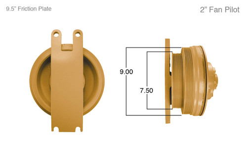 91066 CATERPILLAR FAN CLUTCH