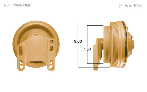 91070 CATERPILLAR FAN CLUTCH