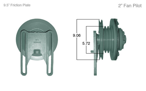 91077 DETROIT DIESEL FAN CLUTCH