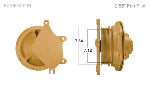 91102 CATERPILLAR FAN CLUTCH