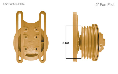 91116 CATERPILLAR FAN CLUTCH