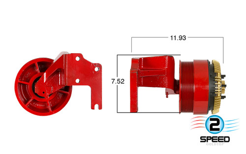 98609-2 2-SPEED CUMMINS FAN CLUTCH