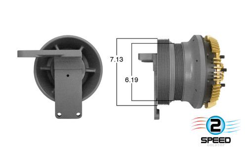 99023-2 2-SPEED INTERNATIONAL FAN CLUTCH
