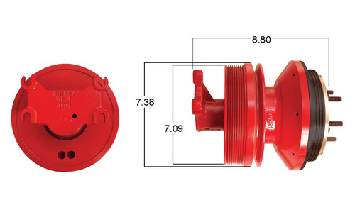 99050 CUMMINS FAN CLUTCH