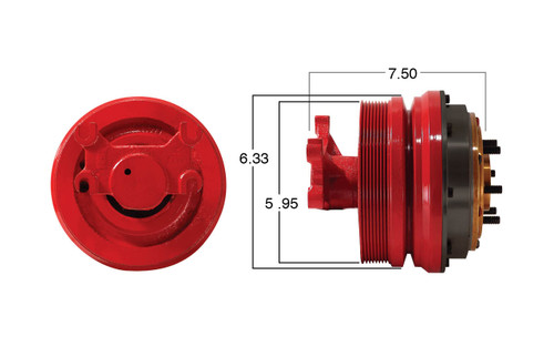 99104 CUMMINS FAN CLUTCH