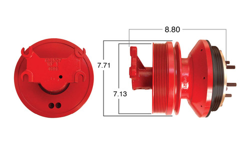 99133 CUMMINS FAN CLUTCH