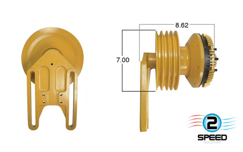 99161-2 2-SPEED CATERPILLAR FAN CLUTCH