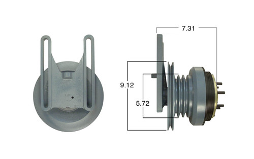 99255 DETROIT DIESEL FAN CLUTCH