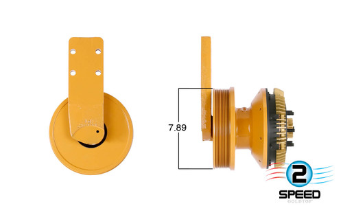 99540-2 2-SPEED CATERPILLAR FAN CLUTCH