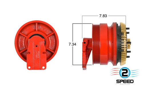 99656-2 2-SPEED CUMMINS FAN CLUTCH