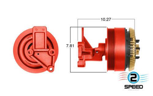 99678-2 2-SPEED CUMMINS FAN CLUTCH