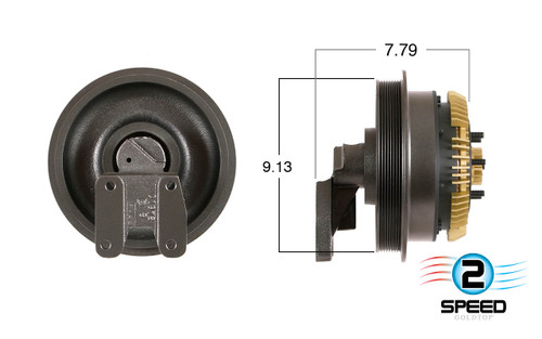 99743-2 2-SPEED INTERNATIONAL FAN CLUTCH