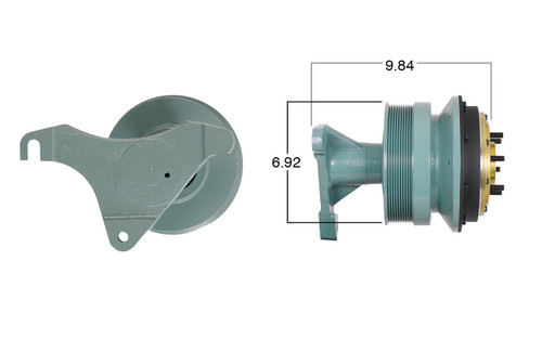 99810 DETROIT DIESEL FAN CLUTCH