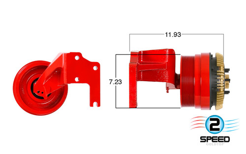 99833-2 2-SPEED CUMMINS FAN CLUTCH