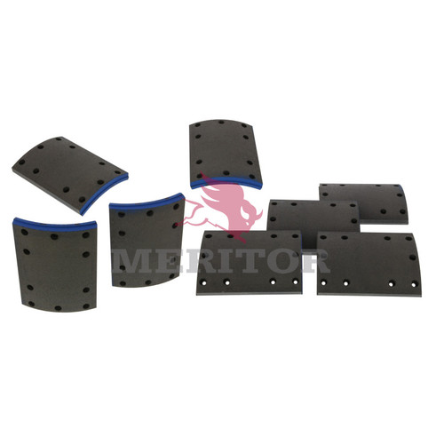 140.4670.30 FRICTION MATERIAL - BRAKE LINING KIT, PER AXLE