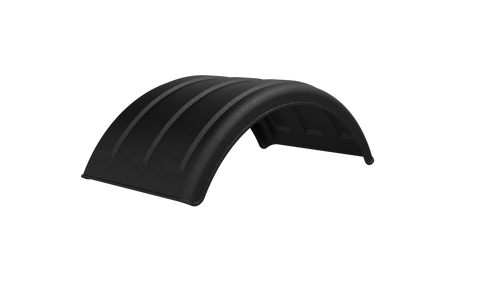 Minimizer 10001711 Premium Black Dual Single Axle Fender