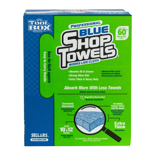 55202 TOOLBOX Z400 SHOP TOWEL BOX 200 COUNT - Sadler Power