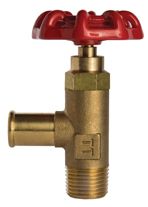Tectran 1139-12C - 3/4" ID Hose to 3/8" Male Pipe Fitting, 250-degF Max