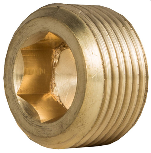 Tectran 118-E - 3/4" Tube Countersunk Hex Head Plug