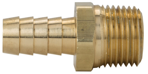 Tectran 125-6B - 3/8" Hose Barb to 1/4" Male Pipe Fitting