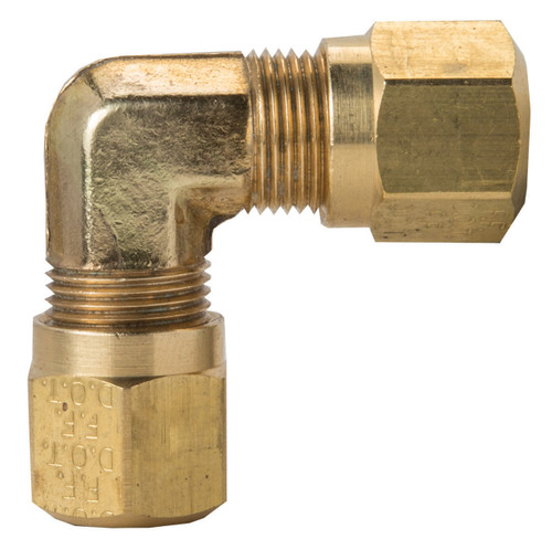 Tectran 1365-10 - 5/8" Tube 90 Degree Union Elbow Air Brake Fitting