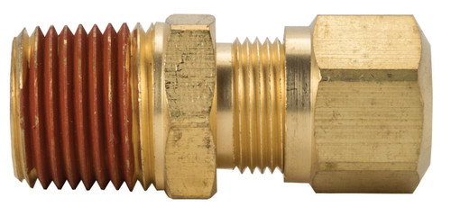 1368-4A MALE CONN 1/4" TUBE-1/8" THREAD