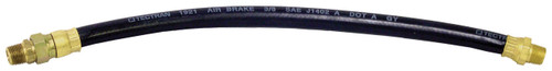 Tectran 18156 - 56" 1/2" ID 3/8" Fixed x Swivel Air Brake Hose Assembly
