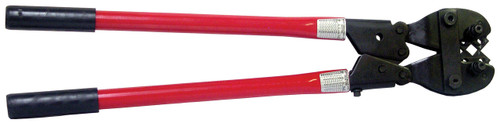 Tectran 5025 - 25" Heavy Duty Handheld Crimping Tool for 6ga-4/0ga Cable
