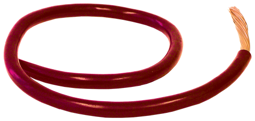 Tectran 703/0A5-Q - 25ft 3/0 Gauge Red Battery Cable, High Flex, SAE J1127
