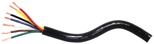 Tectran 76412A5 - 500ft Black 6/14-1/12 Gauge Artic Cable