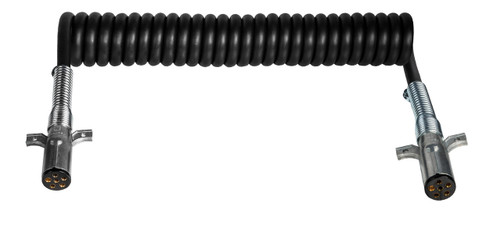 Tectran 7R6152M - 15ft 6 Conductor 14 Gauge RV Power Cord with 2 Plugs