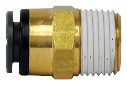 Tectran QL1368-4B - 1/4" Push-to-Connect Fitting, Nylon Tubing Male Connector
