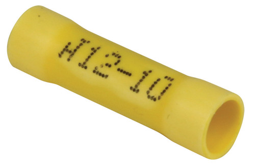Tectran TYB - 12-10 Gauge Yellow Vinyl Ring Terminals (1/2" Stud)