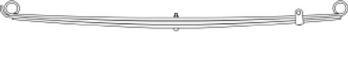 22-384 CHEVY FRONT LEAF SPRING