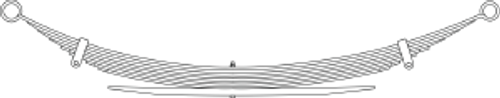 22-547HD GM TRUCK REAR LEAF SPRING HD