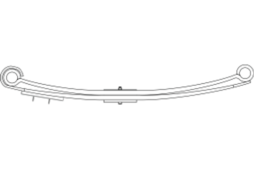 22-650 GM CHEVY FRONT LEAF SPRING