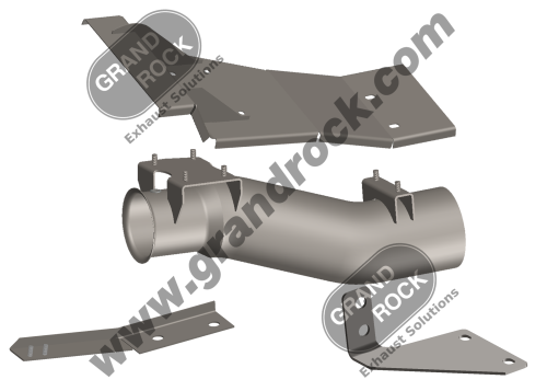 Grand Rock VG-0418 - Turbo Pipe Kit for Volvo