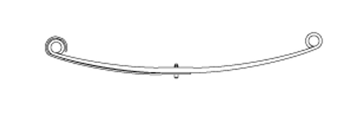 46-1486 FREIGHTLINERFRONTLEAFSPRING