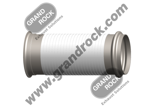 Grand Rock VG-1403 - 5" X 12" Flex Pipe Flare/Bead Stainless Steel