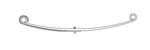 46-1584 FREIGHTLINER FRT LEAF SPRING