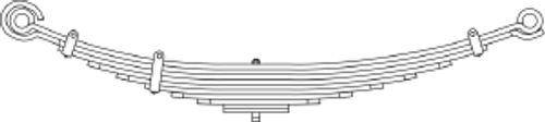 55-888 LEAF SPRING ASSEMBLY