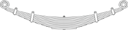 99-182 OTTOWA FRONT LEAF SPRING