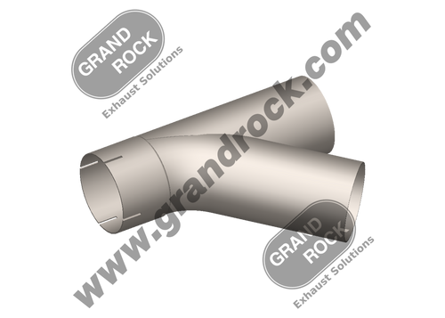 YC-400A 4"1-BEND ID/OD/OD Y-PIPE ALZ