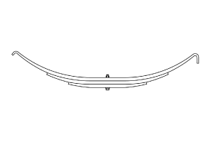 TRA2291 REYCO TRAILER LEAF SPRING